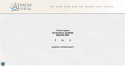 Desktop Screenshot of portsidefamilydental.com